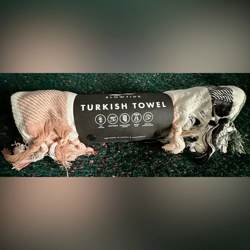 🎸Slowtide🎸🔥NWT🔥Zoey Turkish Towel